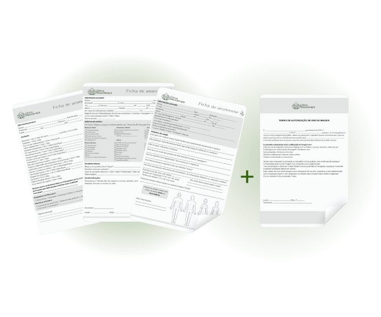 Bônus Fichas de Atendimento e Termos