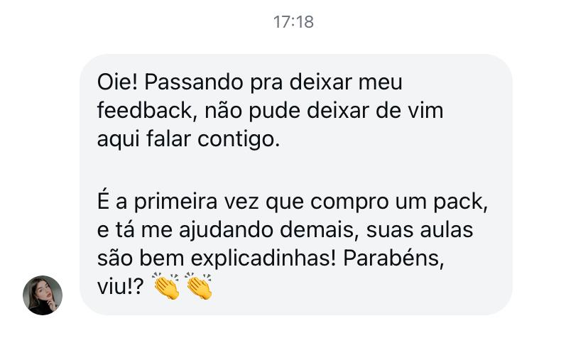 Depoimento de cliente 1